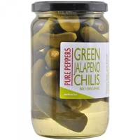 Green Jalapeno Chili Pickles -Organic-